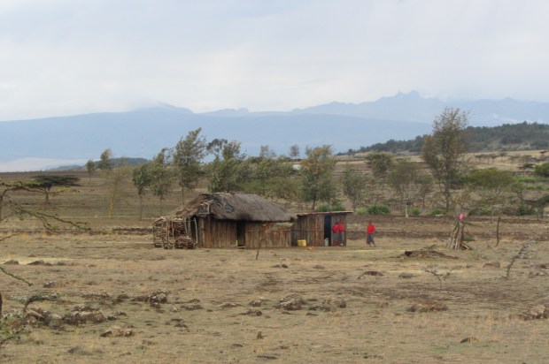 Typical Maasai home